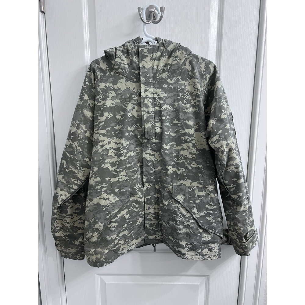 Fox Outdoor Products ECWCS Cold Weather Parka ACU Digital Camo Jacket Large Reg